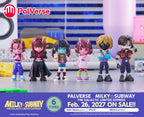 Galactic Milky?Subway Express Mini Figures Blind Box Display (6)