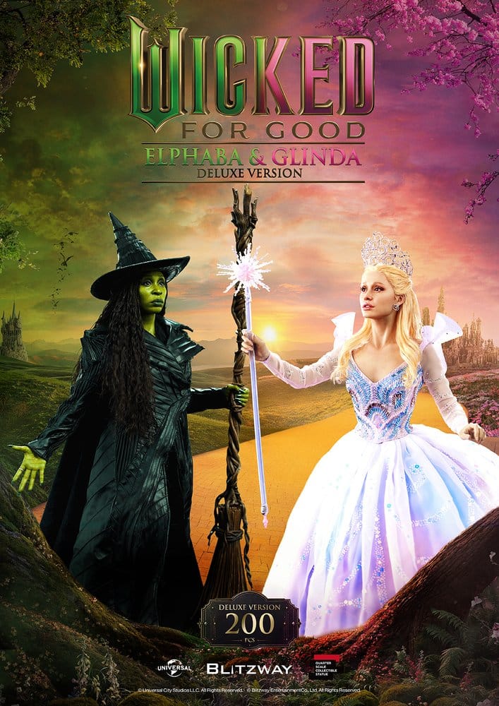 Wicked 2: For Good Superb Scale Statue 1/4 Elphaba & Glinda (DX Ver.) 56 cm