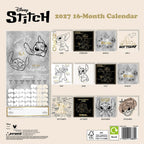 Stitch Calendar Life is Better with Stitch 2027 30 x 30 cm