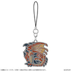 Monster Hunter Wilds Metal Keychain Monster icon Blind Box Assortment (10)