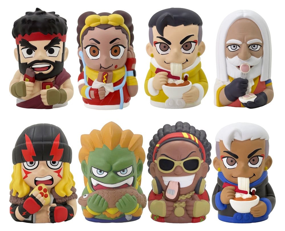 Street Fighter 6 Finger Puppet Vol. 2 Blind Box Assortment (8)