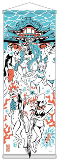 Okami 20th Anniversary Reprint Art Project Tapestry Summer 74 x 28 x 2 cm
