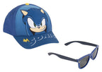 Sonic The Hedgehog Baseball Cap & Sunglasses Set 53 cm
