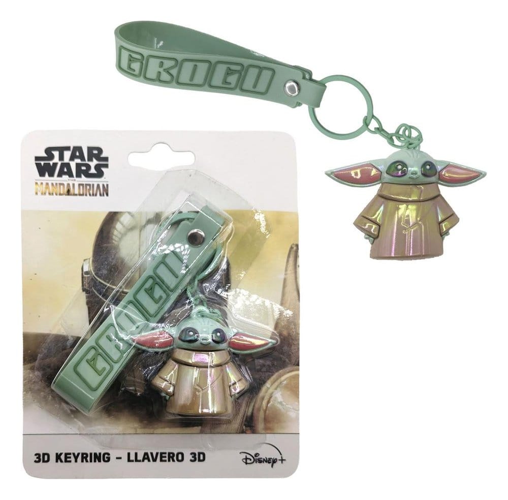 Star Wars 3D Keychain The Mandalorian Grogu