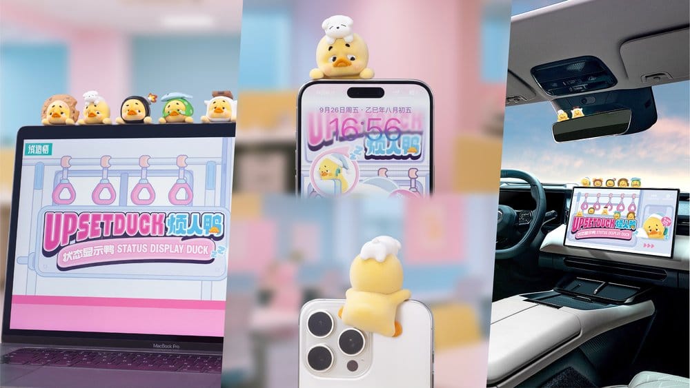 Upset Duck: Status Display Duck Blind Box figure 5 cm Display (6)