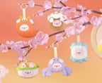 Mini GeeGeePig Plush Keychain Mini Transformations 12 cm Blind Box Display (6)