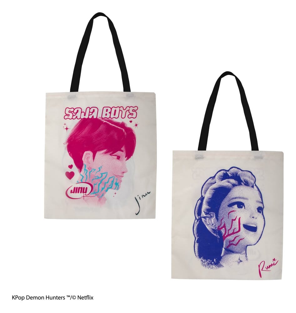 KPop Demon Hunters Tote Bag Rumi & Jinu