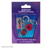 KPop Demon Hunters Charm Keychain Saja Boys