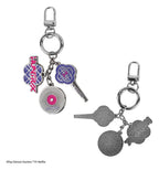 KPop Demon Hunters Charm Keychain HUNTR/X