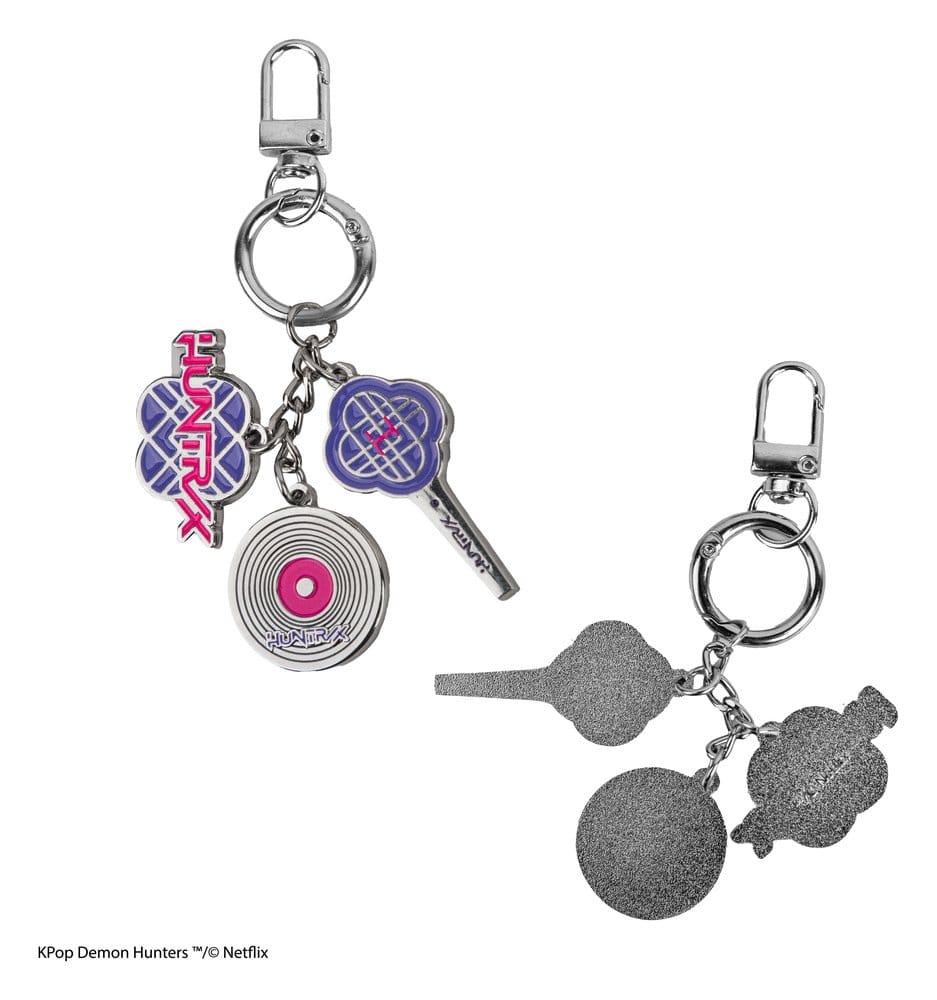 KPop Demon Hunters Charm Keychain HUNTR/X