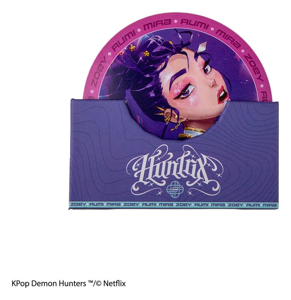 KPop Demon Hunters Set of 4 Coasters HUNTR/X