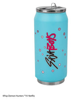 KPop Demon Hunters Thermal Straw Mug Soda Pop Can