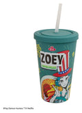 KPop Demon Hunters Tumbler Zoey Hamburger