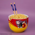 KPop Demon Hunters Ramen Bowl with Chopsticks Mira Spice Queen
