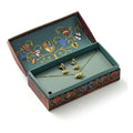 Harry Potter: Quidditch Golden Snitch Necklace and Earrings Gift Set (Golden Tone)