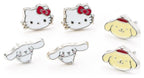 Sanrio Stud Earring Set Hello Kitty, Cinnamon Roll and Pompompurin