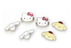Sanrio Stud Earring Set Hello Kitty, Cinnamon Roll and Pompompurin