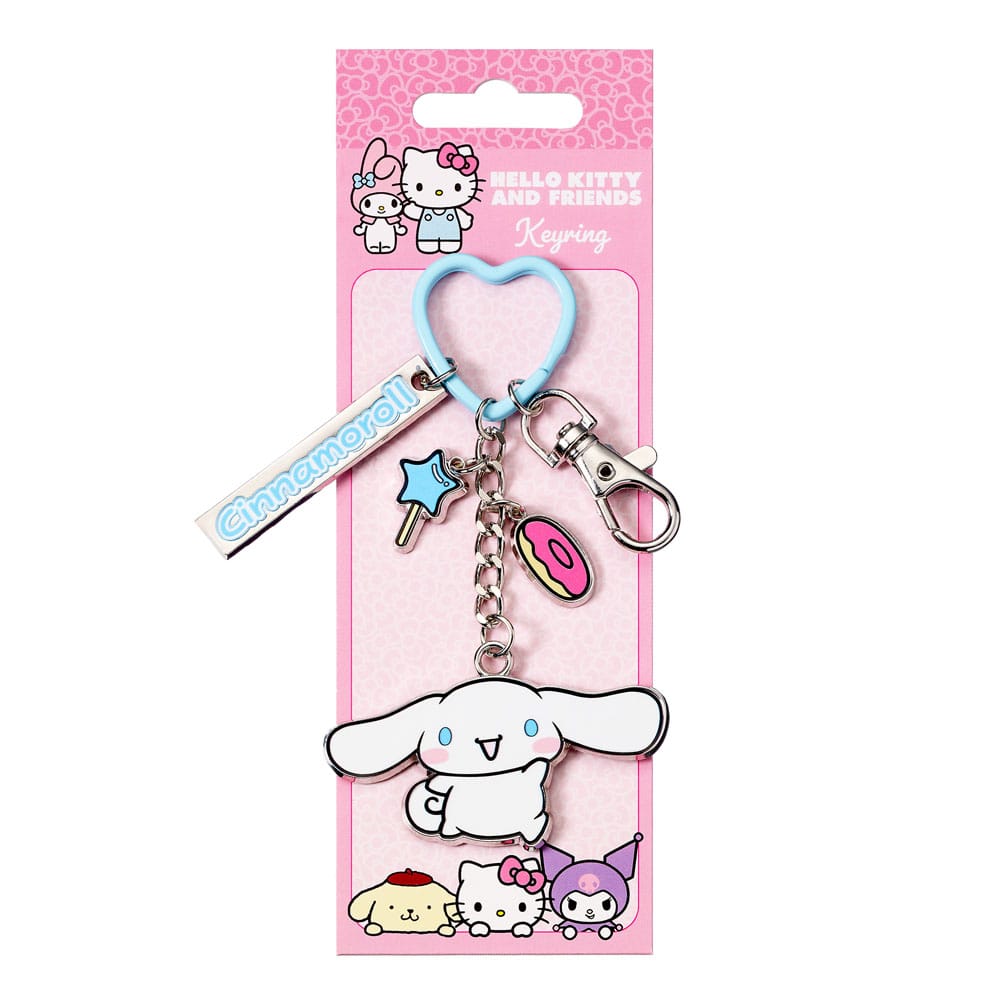 Hello Kitty Key Chain with Cinnamoroll Charms 15 cm
