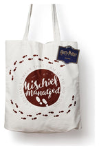 Harry Potter Tote Bag Marauders Map Cotton