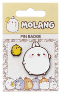 Molang Pin Badge Molang & Piu Piu