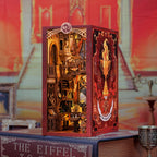 Book Nook Flame Common Room 23 x 11 cm