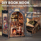 Book Nook Count Cat´s Study 17 x 12 cm