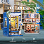 Book Nook Literature Bookstore 17 x 12 cm