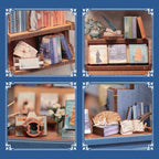 Book Nook Literature Bookstore 17 x 12 cm