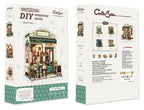 Miniature House Model Kit Sunny Cafe 20 x 16 cm