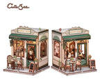 Miniature House Model Kit Sunny Cafe 20 x 16 cm
