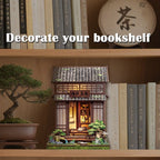 Miniature House Model Kit Kirishima Cha-an 19 x 14 cm
