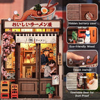 Miniature House Model Kit Oishii Kyoto 22 x 13 cm
