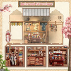 Miniature House Model Kit Sakura O Kimono Shop 19 x 14 cm