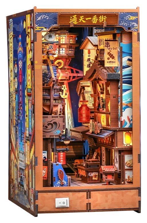 Book Nook Tsutenkaku Ichiban Street 23 x 12 cm