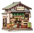Miniature House Model Kit Kyoto Matcha Cottage 11 x 9 cm