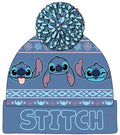 Lilo & Stitch Pom-Pom Beanie Dark Blue