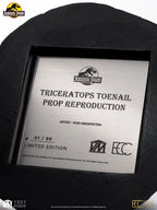Jurassic Park 1/1 Replica Triceratops Toenail 16 cm
