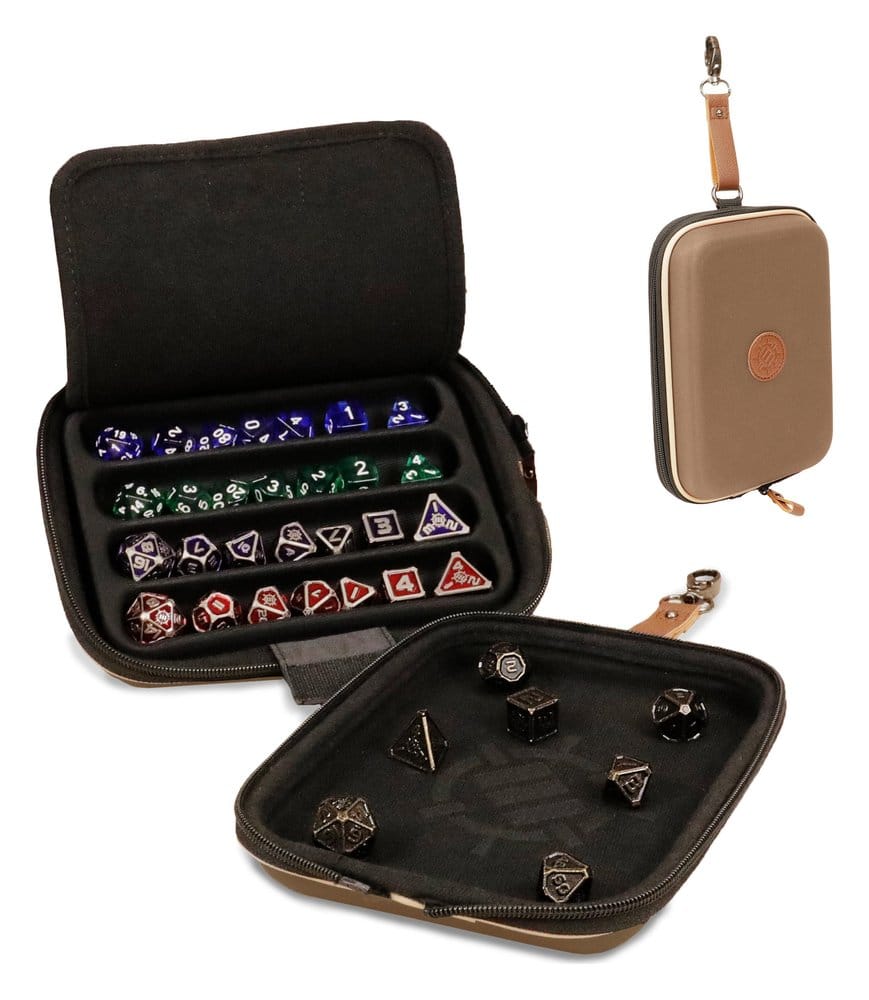 Enhance Board Game Dice Bag Designer Edition Tan