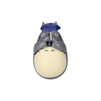 My Neighbor Totoro Round Bottomed Figurine Big Totoro with leaf 7 cm