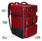 Enhance Board Game Backpack Collector's Edition Red