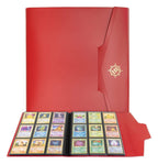 Enhance Binder 9 Pocket Card Binder Red 30 x 25 x 3 cm