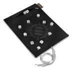 Enhance Tabletop Accessories Roll on a Scroll Dice and Rolling Mat White