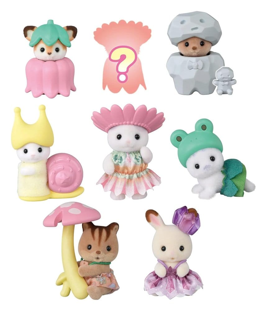 Sylvanian Families Mini-figures Forest Fairy Baby Friends Surprise Bag 5 cm Display (16)