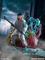 Kaiju No.8 SHIBUYA SCRAMBLE FIGURE PVC Statue 1/7 Kaiju No.8 & Kafka Hibino 29 cm