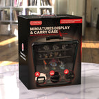 Evoretro Display and Carry Case for Collectible Figures and Models 45 x 37 cm