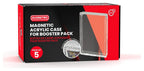 Evoretro Acrylic Display Case 5-Pack for Booster Packs