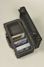 Evoretro Mini Carrying Case with Handle & Removable Foam Black