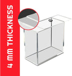 Evoretro Acrylic Display Case for Booster Boxes / Elite Trainer Boxes Ver. 2 with Sliding Lid