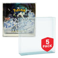 Evoretro PET Protectors 5-Pack for Pokémon Japanese Booster Box Large
