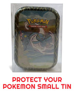 Evoretro PET Protectors 5-Pack for Pokémon Small Tins 8x3x13cm
